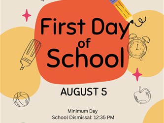 First Day of School