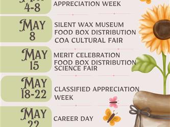 May Upcoming Events